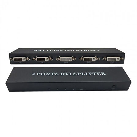 DVI 4 port splitter 1 giriş 4 çıkış dvı çoklayıcı splitter