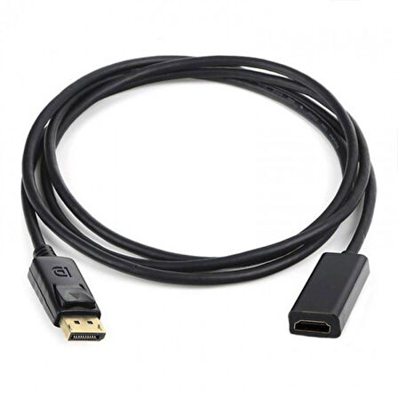 Display port erkek to hdmı dişi çevirici kablo dp-hdmi kablo 2m