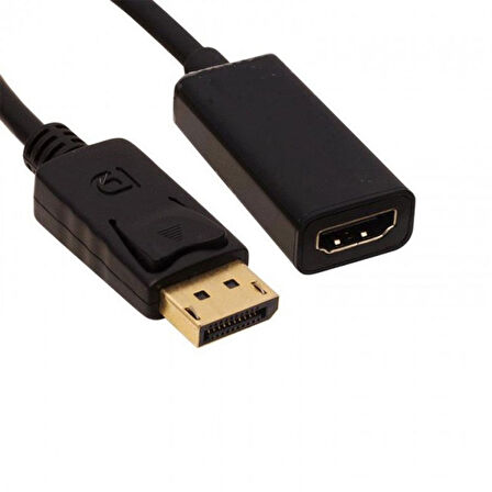 Display port erkek to hdmı dişi çevirici kablo dp-hdmi kablo 2m