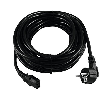 3x1 Power kablo bilgisayar monitör için power güç kablosu 10m