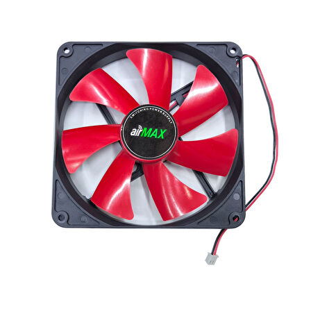 14 cm 12v 2 pinli fan 14*14*2.5cm ölçülerinde 12 volt 2 pimli soğutucu fan