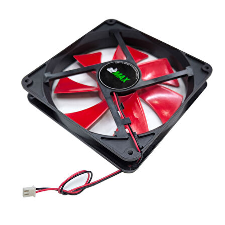 14 cm 12v 2 pinli fan 14*14*2.5cm ölçülerinde 12 volt 2 pimli soğutucu fan