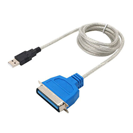 USB to 1284 dotmatrix Yazıcı Kablosu Standart Cn36 pin Paralel Port Kablosu
