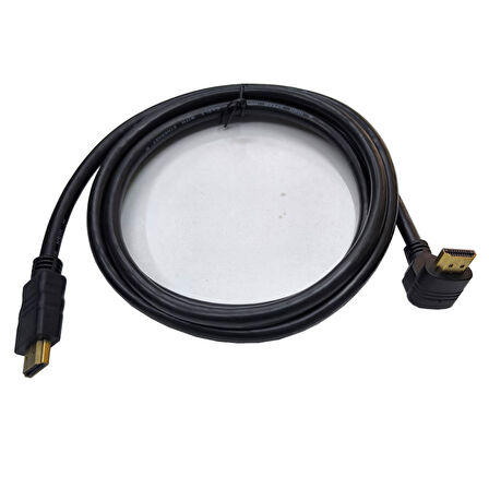 Hdmı 270 derece L tipi kablo hdmi dik L kablo 1.5m