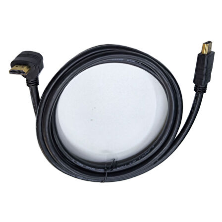 Hdmı 270 derece L tipi kablo hdmi dik L kablo 1.5m