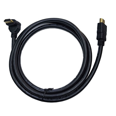 Hdmı 270 derece L tipi kablo hdmi dik L kablo 1.5m