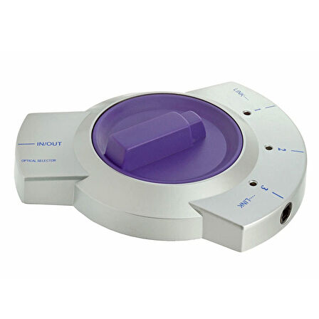 3 Yollu TOSLink Ayırıcı Dijital Fiber Optik Ses Seçici Kablo Anahtarı