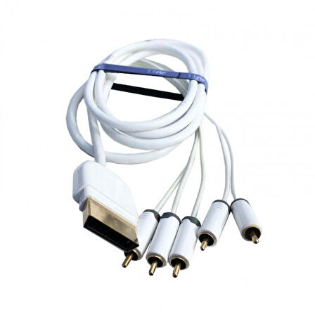 X box 360 5 rca companent + R/L audio kablo ses ve görüntü kablosu 2m