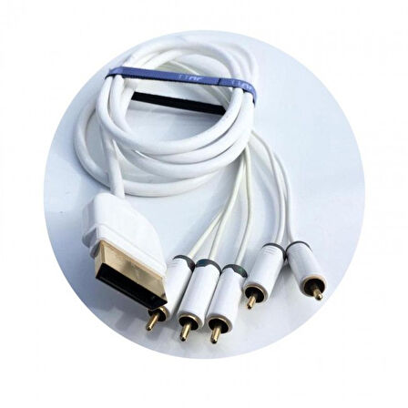 X box 360 5 rca companent + R/L audio kablo ses ve görüntü kablosu 2m