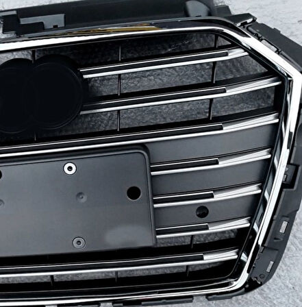 Audi A6 S3 2016-2020 Panjur Siyah Krom
