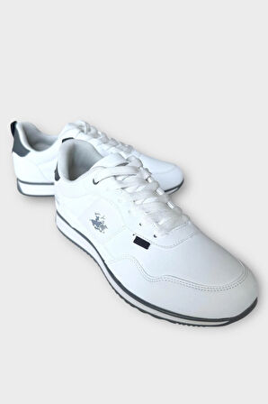 Erkek Ortopedik Günlük Spor Ayakkabı BEYAZ - FÜME