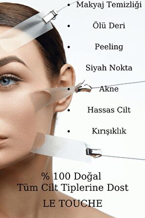 Doğal Yüz / Makyaj Temizleyicisi Kabak Lifi Peeling & Ölü Deri