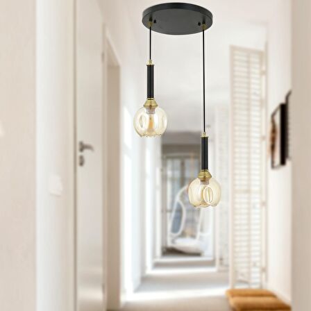Dara 2 Li Eskitme Modern Yatak Odası Mutfak Oturma Odası Salon Avize 