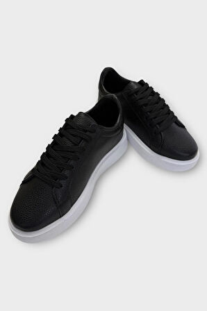 Unisex Günlük Sneaker Ayakkabı SİYAH - BEYAZ