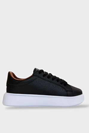 Unisex Günlük Sneaker Ayakkabı SİYAH - TABA