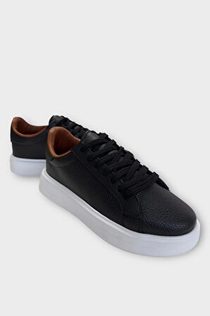 Unisex Günlük Sneaker Ayakkabı SİYAH - TABA