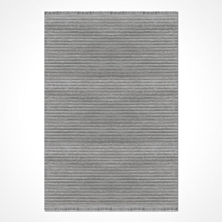 Gri Kaymaz Tabanlı Pamuk Dokuma Kilim