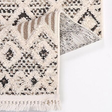 Yumuşak Örgü Shaggy Modern Dokuma Kilim