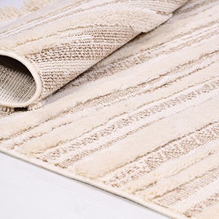 Yumuşak Örgü Shaggy Modern Dokuma Kilim