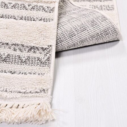 Yumuşak Örgü Shaggy Modern Dokuma Kilim