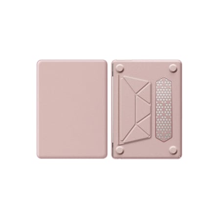 Apple Macbook Air 15 2024 Macbook Deri Kapak - Pembe