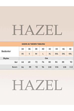 Kadın Gri Smart Palazzo Pantolon