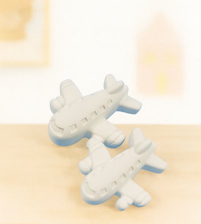 Uçak Figür 2'li Set 6x6cm