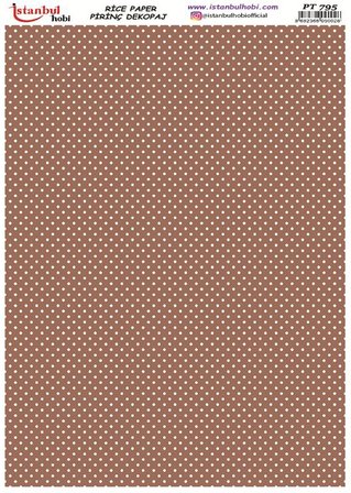 Pirinç Dekopaj Kağıdı 30x42cm PT-795