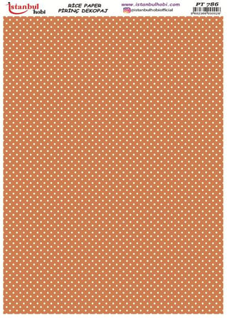 Pirinç Dekopaj Kağıdı 30x42cm PT-786