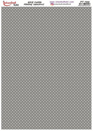 Pirinç Dekopaj Kağıdı 30x42cm PT-799