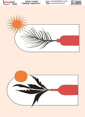 Pirinç Dekopaj Kağıdı 30x42cm PT-2545
