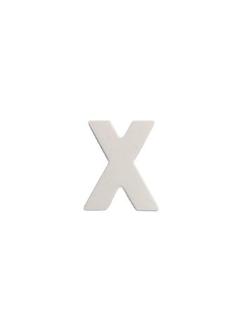 Boyanabilir Harf Obje - X - 4x3cm