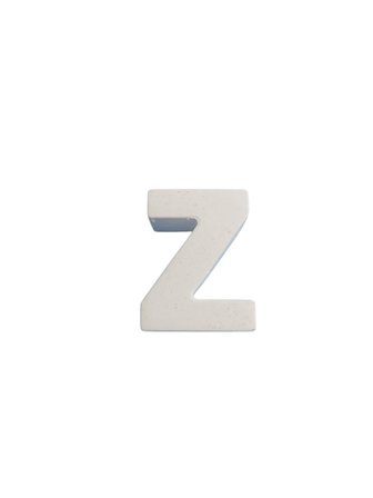 Boyanabilir Harf Obje - Z - 4x3cm