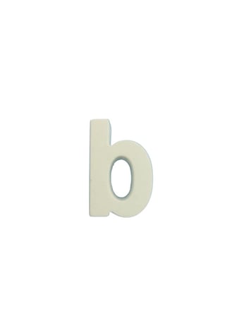 Boyanabilir Harf Obje - B - 5x3,2cm