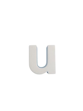 Boyanabilir Harf Obje - U - 4x3,5cm