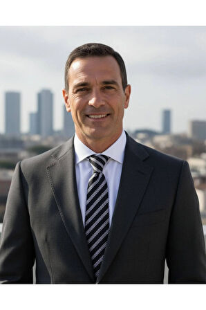 Siyah Beyaz Çizgili 8 Cm Genişliğinde Kravat