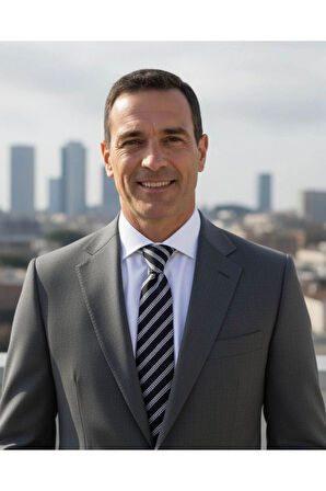 Siyah Beyaz Çizgili 8 Cm Genişliğinde Kravat