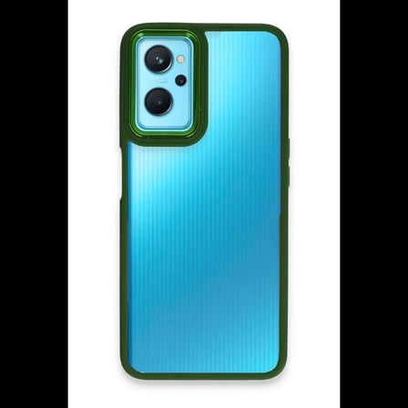 Realme 9i 4G Kılıf Dora Kapak - Haki Yeşil