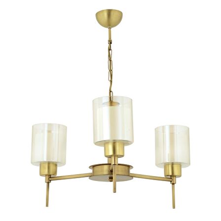 Goldie 3 Lü Eskitme Modern Sarkıt Mutfak Salon Avize 