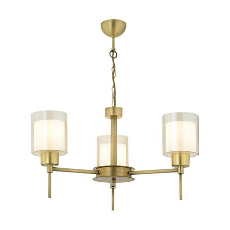 Goldie 3 Lü Eskitme Modern Sarkıt Mutfak Salon Avize 