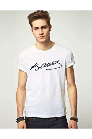 Tshirthane K.Atatürk İmza Tişört Erkek Tshirt