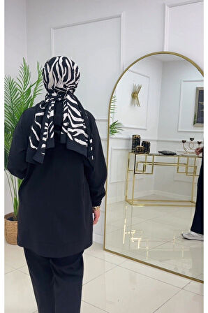 Kadın 2'li Tunik Pantolon Takım, Kapüşonlu Sweat Tunik,Pantolon Set