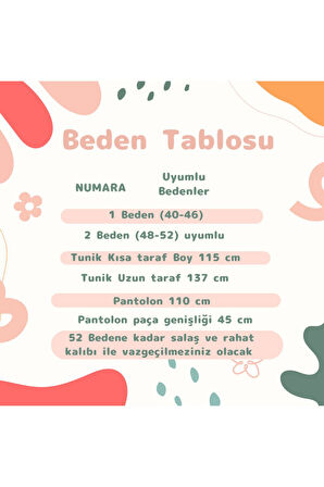 Tesettür Tunik & Pantolon Takımı, Şalaş Bol Kalıp, Ekstra Bol Paça Pantolon Takımı