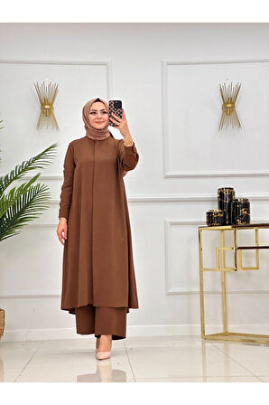 Kadın Tesettür  2'li Takım Tunik & Pantolon