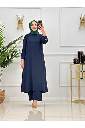 Kadın Tesettür  2'li Takım Tunik & Pantolon