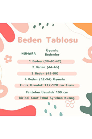 Kadın Tesettür  2'li Takım Tunik & Pantolon