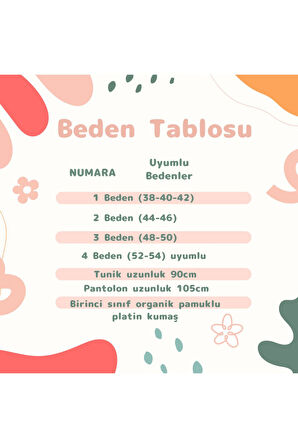 Kadın Tesettür 2'Li Takım Tunikli Pantolonlu