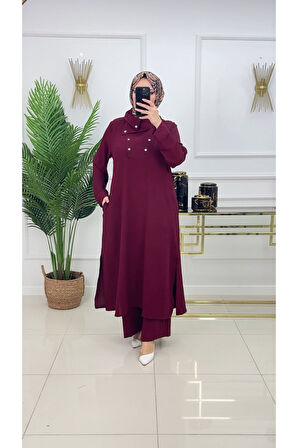 Kadın Tesettür 2'Li Takım Tunik & Pantolon