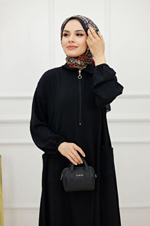 Kadın Tesettür 2'Li Yazlık Aerobin Takım Tunik & Pantolon