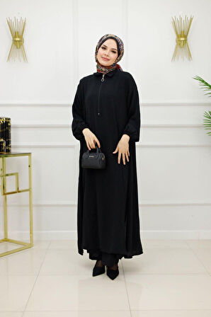 Kadın Tesettür 2'Li Yazlık Aerobin Takım Tunik & Pantolon